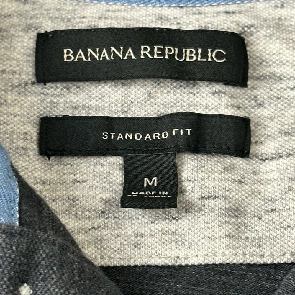 Banana republic men’s size medium‎ standard fit short sleeve polo shirt
